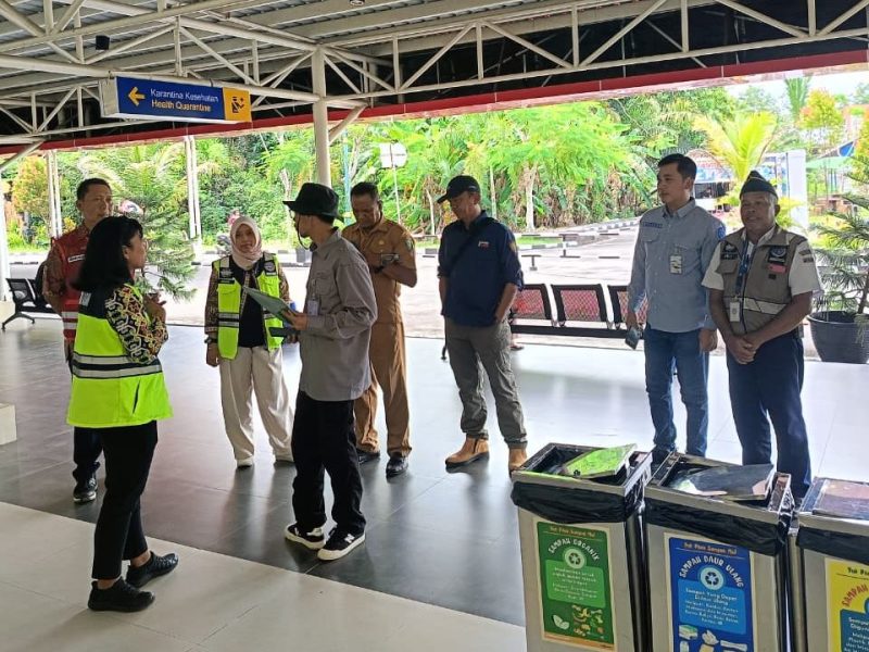 Bandara H. Asan Sampit Menjadi Titik Pemantauan Tim Penilaian Adipura&nbsp;2025