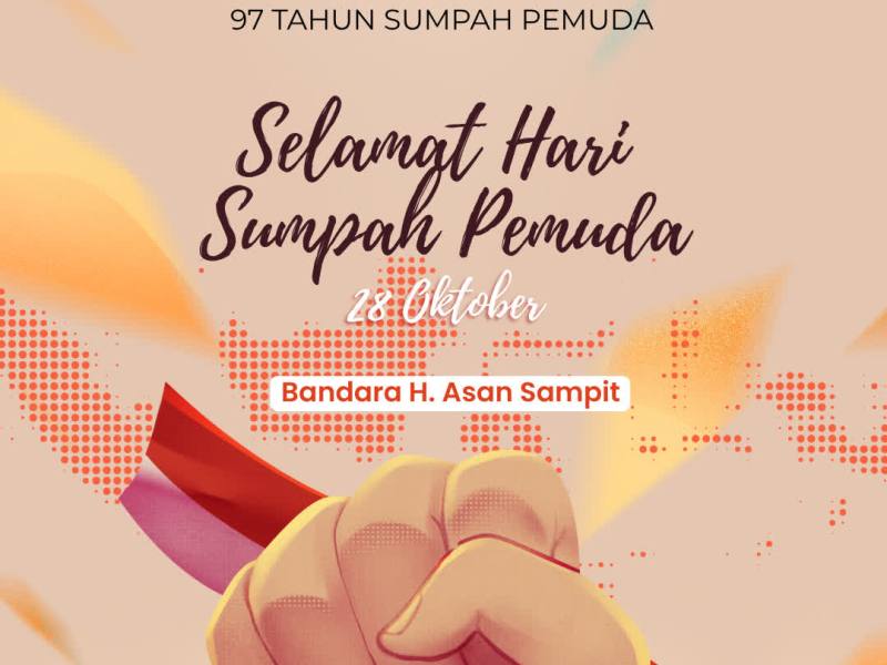 Pemuda Pemudi Bergerak, Indonesia Bersatu — Semangat Hari Sumpah Pemuda&nbsp;ke-97